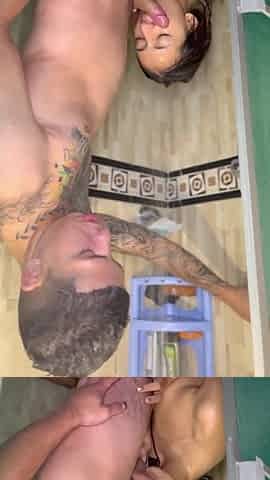 My neighbour with a large booty invites me to fuck her.