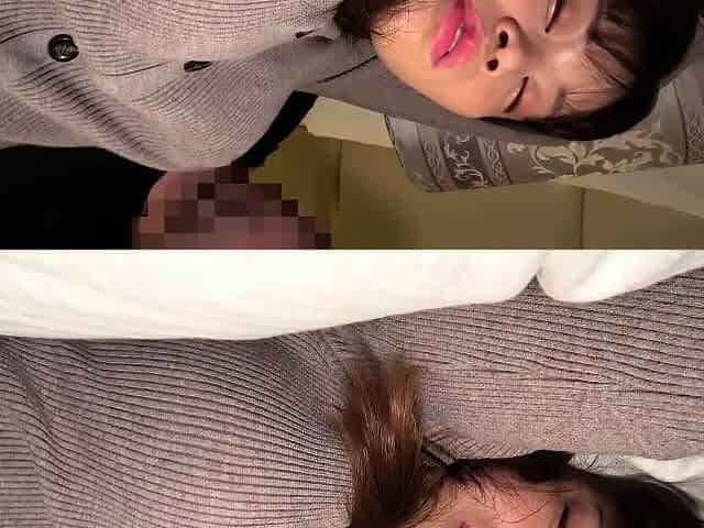 Amateur Asian Lady blowjobs and jerking