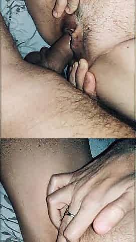 Close-up anal aperture during anal-act of love