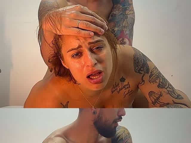 Look at My Horny Face All the Time Taking Thick Cock in the Tight Ass - Close up Facial Redhead HD