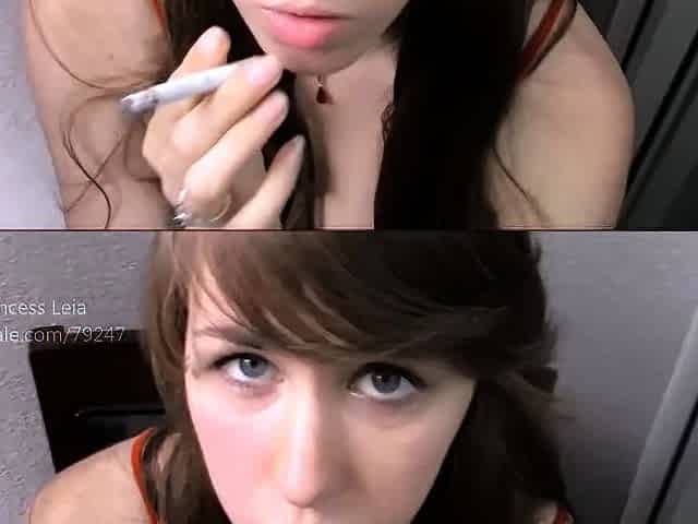 Princess Leia - Smoking Sister Blackmailed