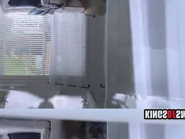 Voyeur hunk peeping on hawt mother I'd like to fuck neighbor then screwing her