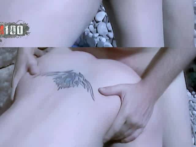 Emy: Porn Scene at the Beach with the French Emy