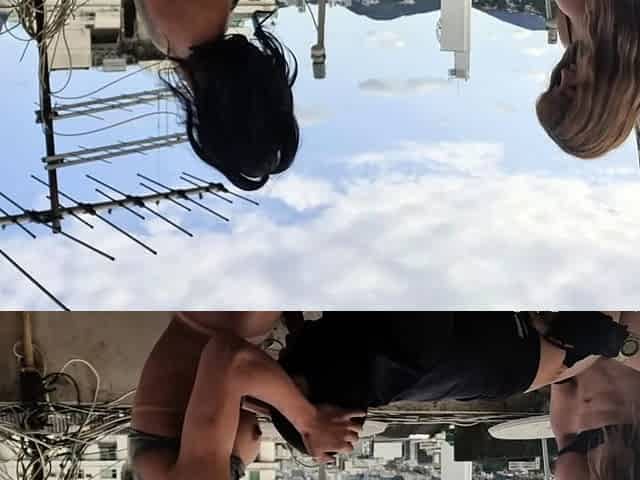 Outdoor and public hardcore session