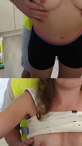 Cheating Wife with Wet Pussy Fucks a Plumber When Cuckold Husband Is Away!