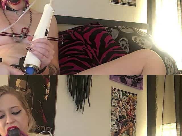 SADOMASOCHISM nice-looking anguish - sexy golden-haired kinky solo cum
