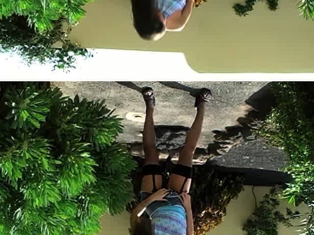 Small tit brunette gives a nice hard blowjob and fuck