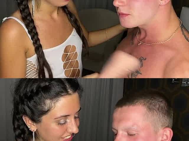 Charming stepsister banged her in the butt with a dildo - 1.161