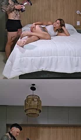 Behind the Scenes! Sex with My Husband, He Left My Pussy Dripping with Semen.