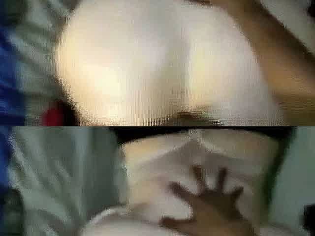 Pink labia close up of naive brunette
