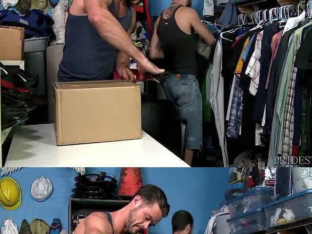 Sean Duran, Trey Turner And Blake Ramsey In Black Cocks And Their Big Toys