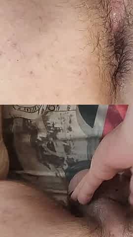I strap a guy with a dildo to orgasm and a shot of sperm