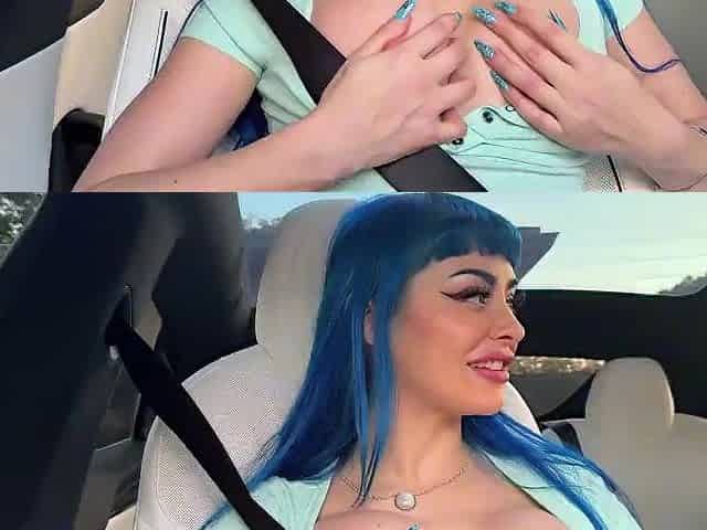Creampie Hot Slutty Gal In Car After Date - Jewelz Blu - Luke Cooper
