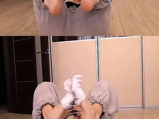 Blonde youngsters Foot Fetish