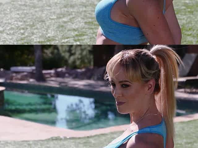 Sexy Logan and MILF Cherie flaunt their fine assets in the great outdoors