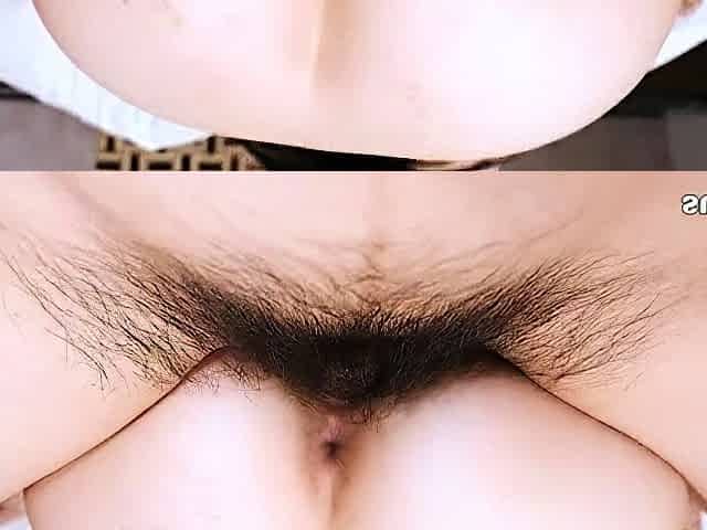 Bristly Hair, College Student] Pubic hair fluffy, retro and