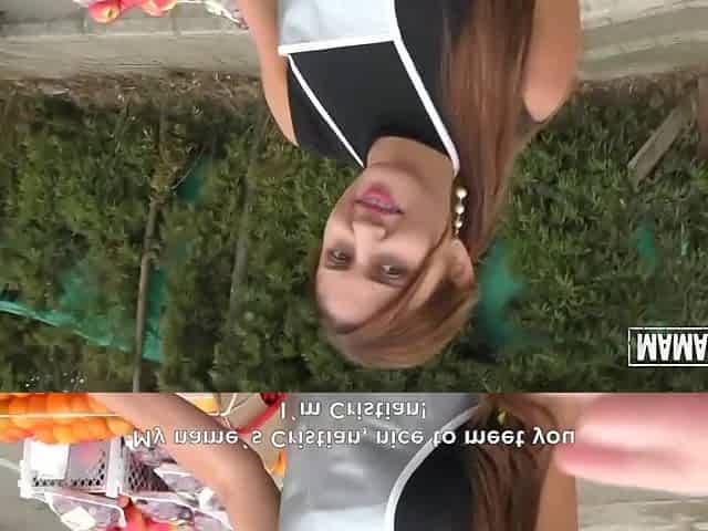 Latin babe Market Vendor With a Large Booty Gets an Suggest That babe Can't Refuse... Teases What Comes After