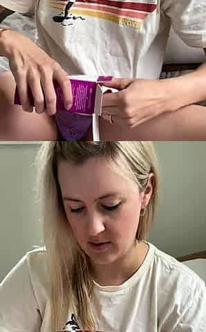 Jessy funny amateur teen brunette toying