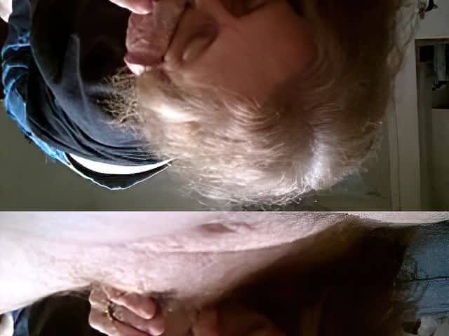 grandma cock juice in throat oral