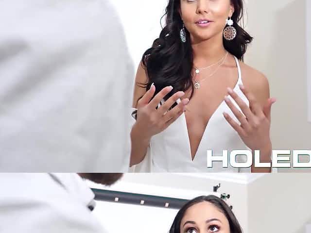 Nice bent over hottie Ariana Marie desires to get holes banged doggy