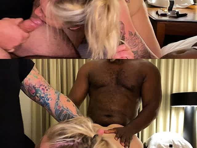 Hot hardcore big black cock and ebony fuck action