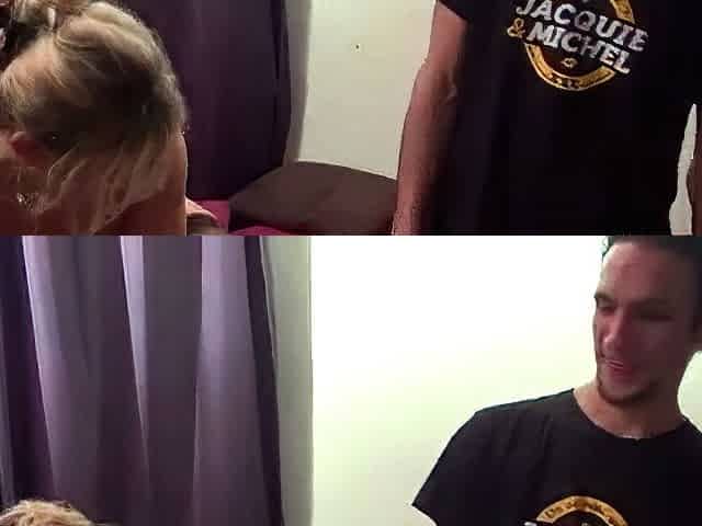 Marina Experiences Her First Wild Gangbang Fuck With