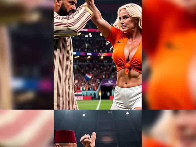 Rival Fans Public Pitch Sex Party