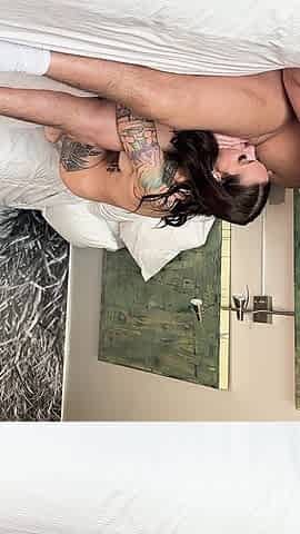 MILF Brings Tattooed Hottie Home for Her Husband! Part 1