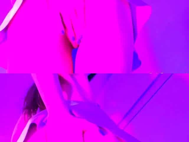Amateur busty brunette masturbates and does hand job