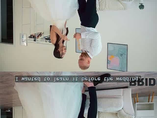 BRIDE4K. This guy discovered out that this babe's not virgin at all. Sexy sex with Sida
