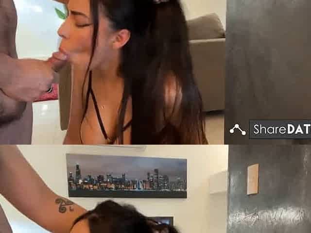 Big-Titted Latina Teen Loves Blowjobs