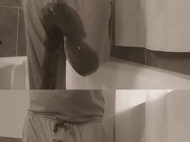 Pee Compilation Ebony & White