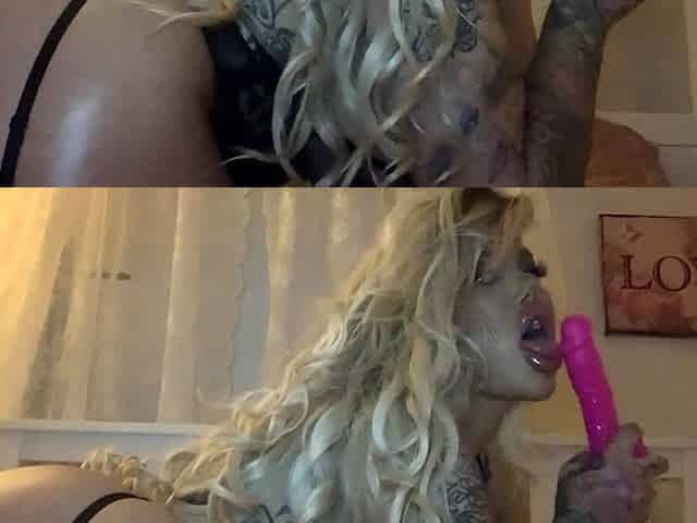 SEXY BIG BOOBS BLONDE ANAL MASTURBATION