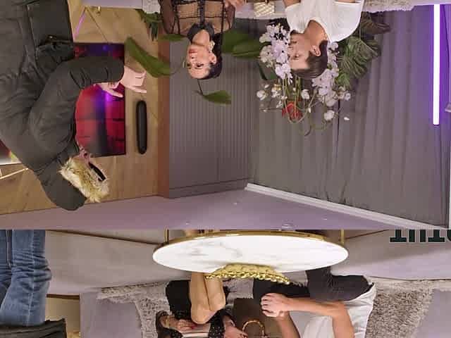 Brunette mature Valentina Sierra gets her cunt railed while her husband watches