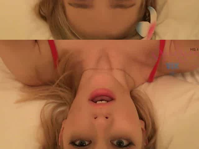 Passionate blonde teen shares intense hardcore pleasures with lover