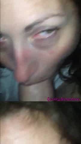 Homemade Palatable Sucking Schlong Oral job