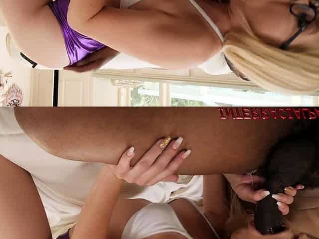 Petite Blonde Katie Kush Opens Wide for BBC