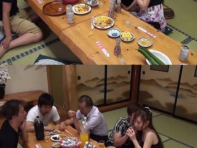 Japanese Milf Gang banged