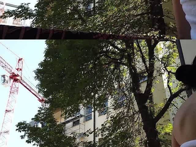 After Vacuum Masturbation, I Need to Pause and Go to Smoking Naked on Hotel Balconies