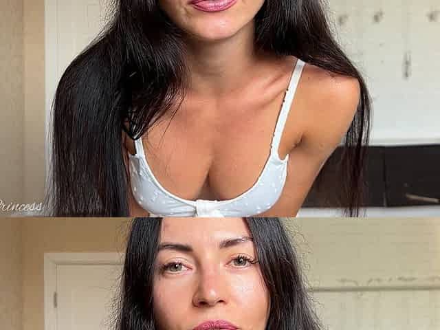 Stroke, Stop and Eat Your Cum for My Boobs as a Reward