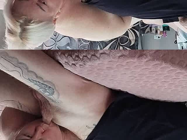 Mother-in-law Milks My Balls by Sucking My Cum