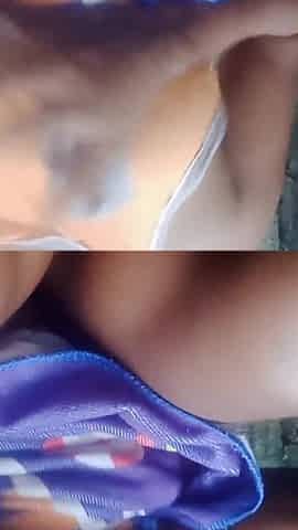 Squeezing My Tits Sqauting Peeing Outdoors