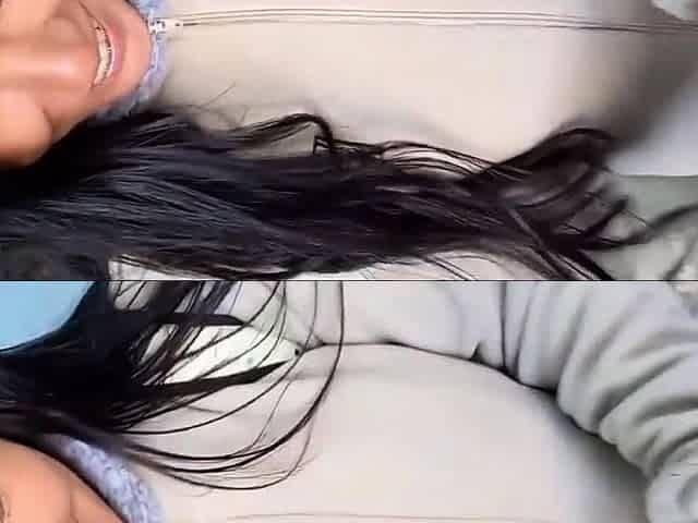 Public Blowjob at Glacier - Amateur Babe Caught in the Cold