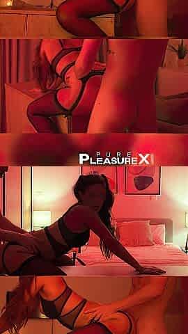 Str8 pegging teases with unforgiving thrusting force