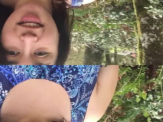 Kezia when nobody sees me in the forest