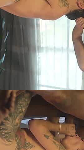 Two Petite Latinas Share a BBC in a Hottest Threesome.