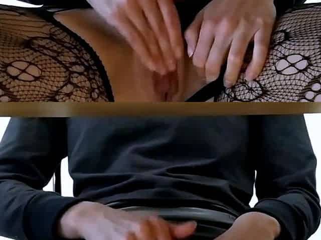 Solo Female Orgasms in the Kitchen