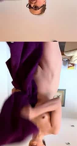 Cute European Camgirl Striptease And Masturbating