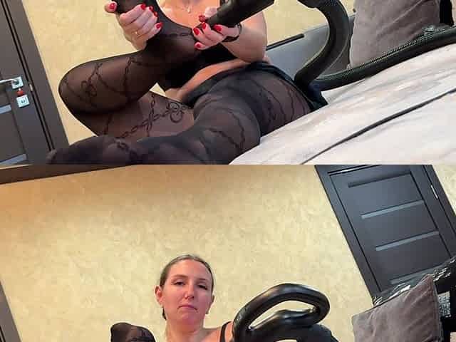 Nylon Stockings + Short Skirt Aeg Body Orgasm POV