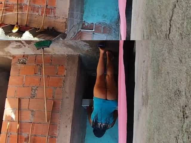 I Have Hard Sex with My Best Friend's Girlfriend Outdoors and I Leave Her Vagina Full of Milk